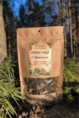 Иван-чай «с брусникой» 50гр. 414137